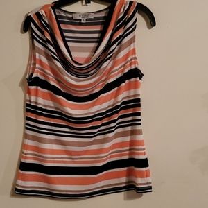 Kasper cowl neck dress tank top